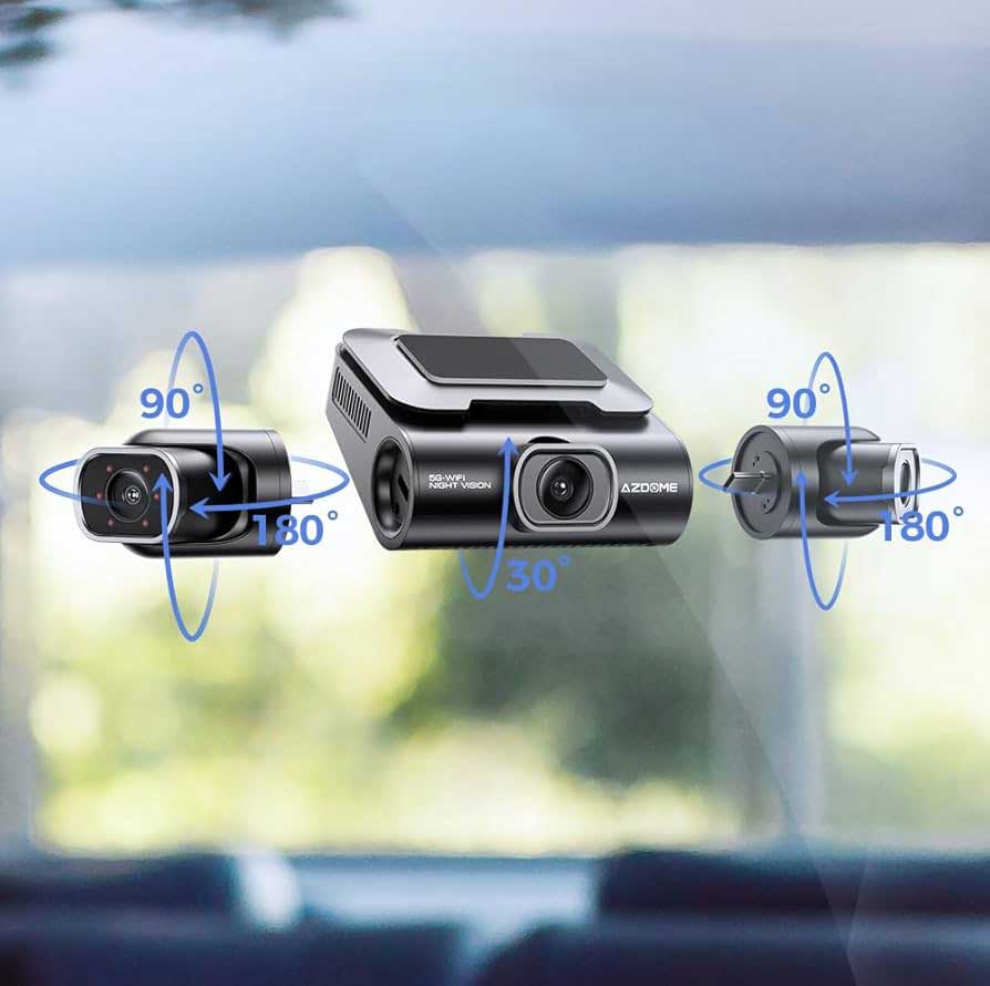 AZDome M660 4CH 128gb 2K Wifi GPS 360 graden dashcam