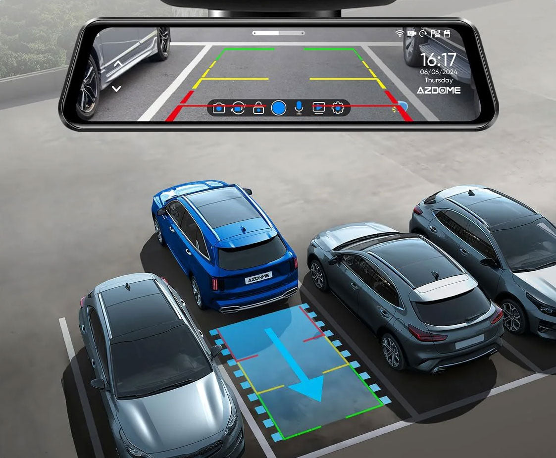 AZDome PG17 Max 4K 2CH Wifi GPS 64gb dashcam