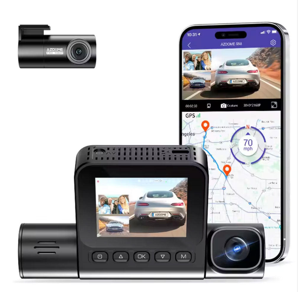 <tc>AZDome S58 4G 3CH 4K wifi GPS dashcam</tc>