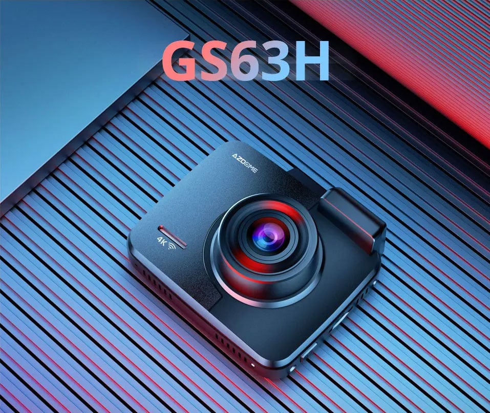 AZDome GS63H 4K 1CH Wifi GPS dashcam