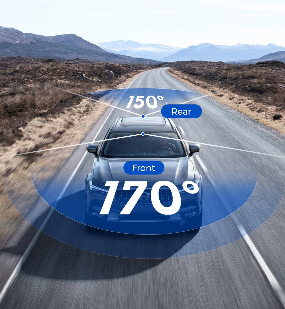 AZDome M63 Pro True 4K 64gb Wifi GPS dashcam