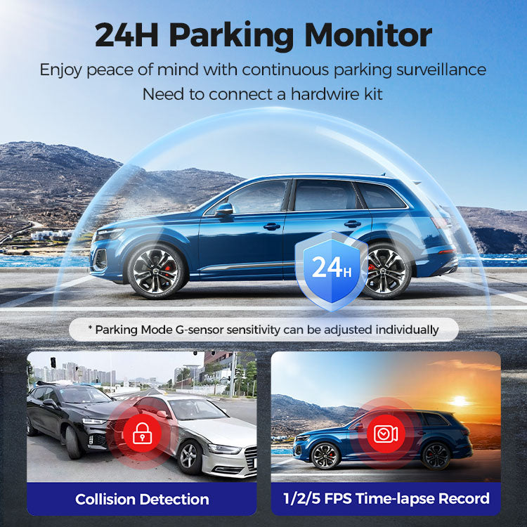 <tc>AZDome M360 Dashcam 2 CH 4K Wifi, GPS e 64 GB</tc>