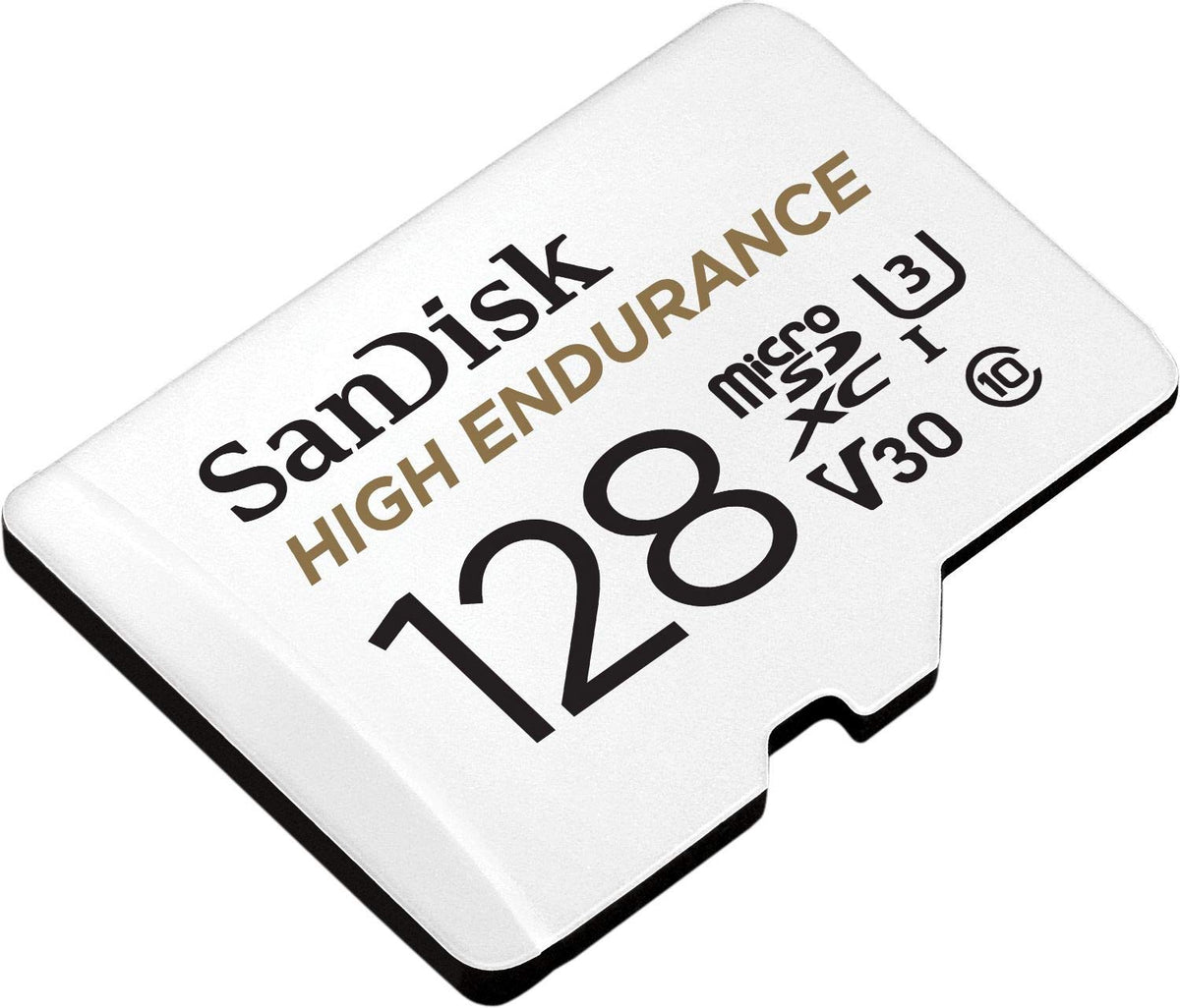 <tc>Sandisk 128 Go High Endurance U3 V30, carte microSD</tc>