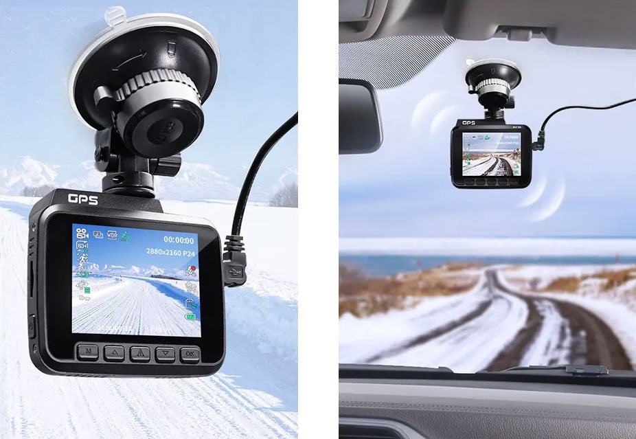 AZDome GS63H 4K 1CH Wifi GPS dashcam