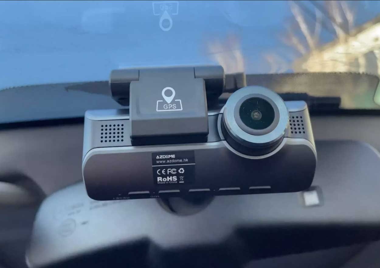 AZDome M550 Pro 3CH 4K Wifi GPS 64gb dashcam